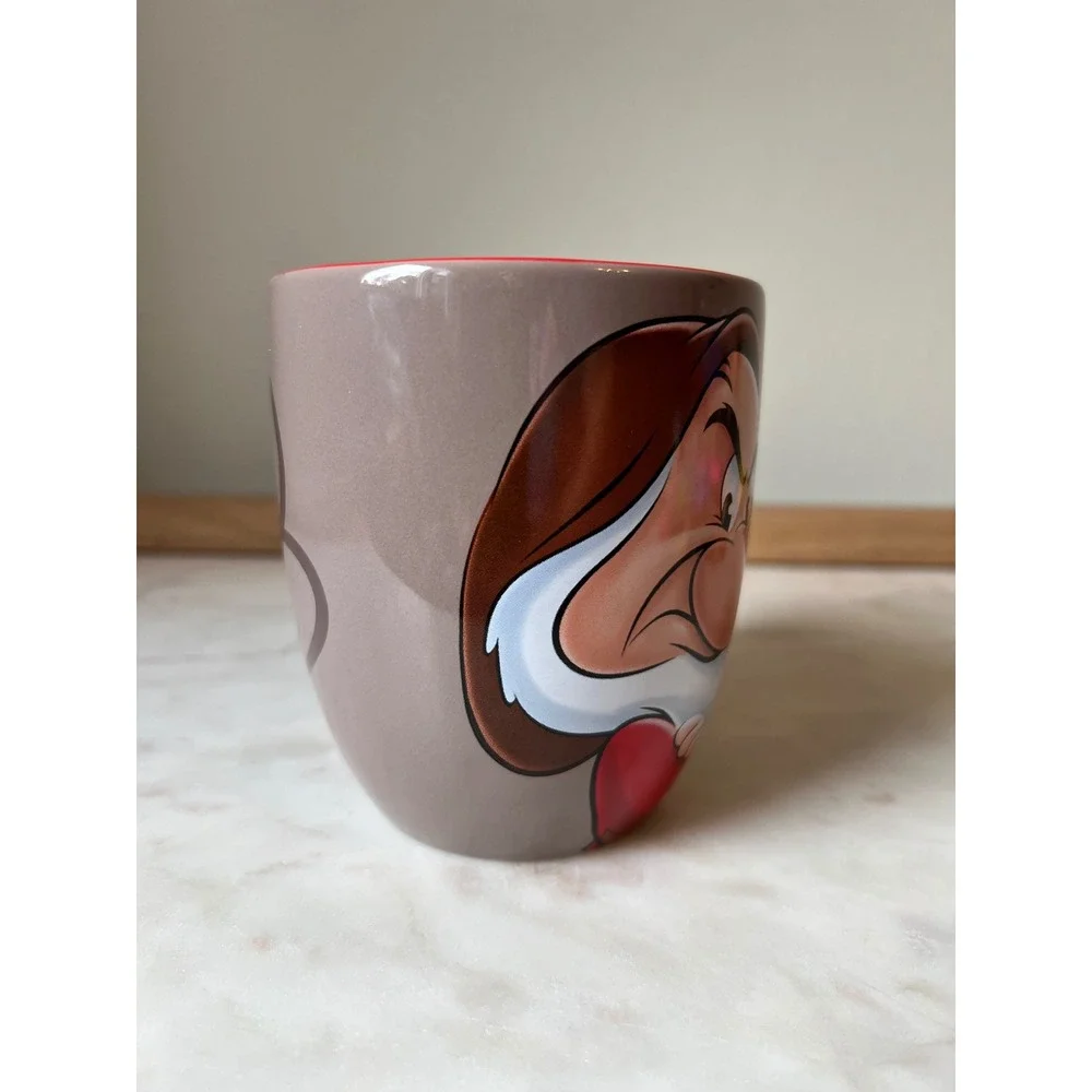 Authentic Walt Disney World Park Grumpy Dwarf Coffee Mug Storm Cloud & Lightning